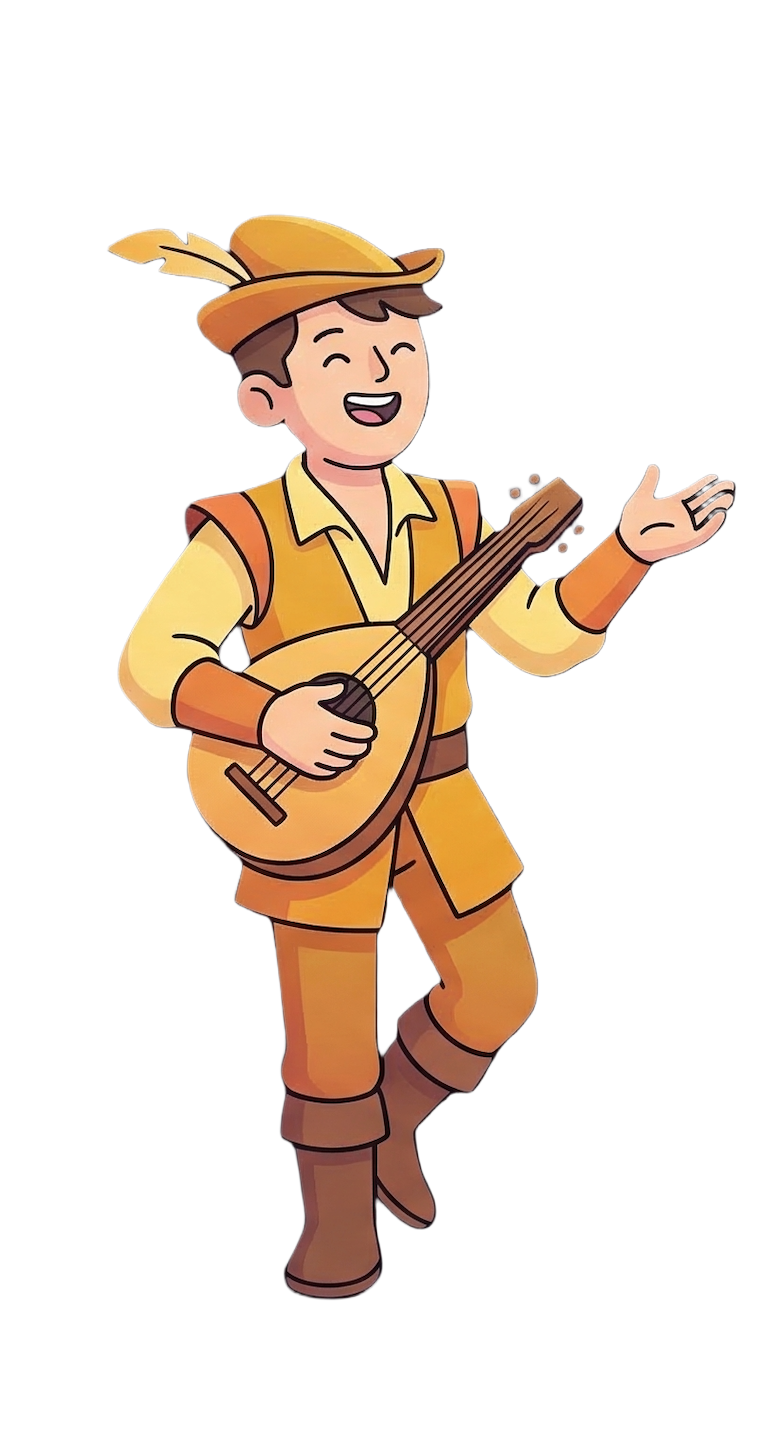 Bard, the Sanguine attention pattern, inviting connection