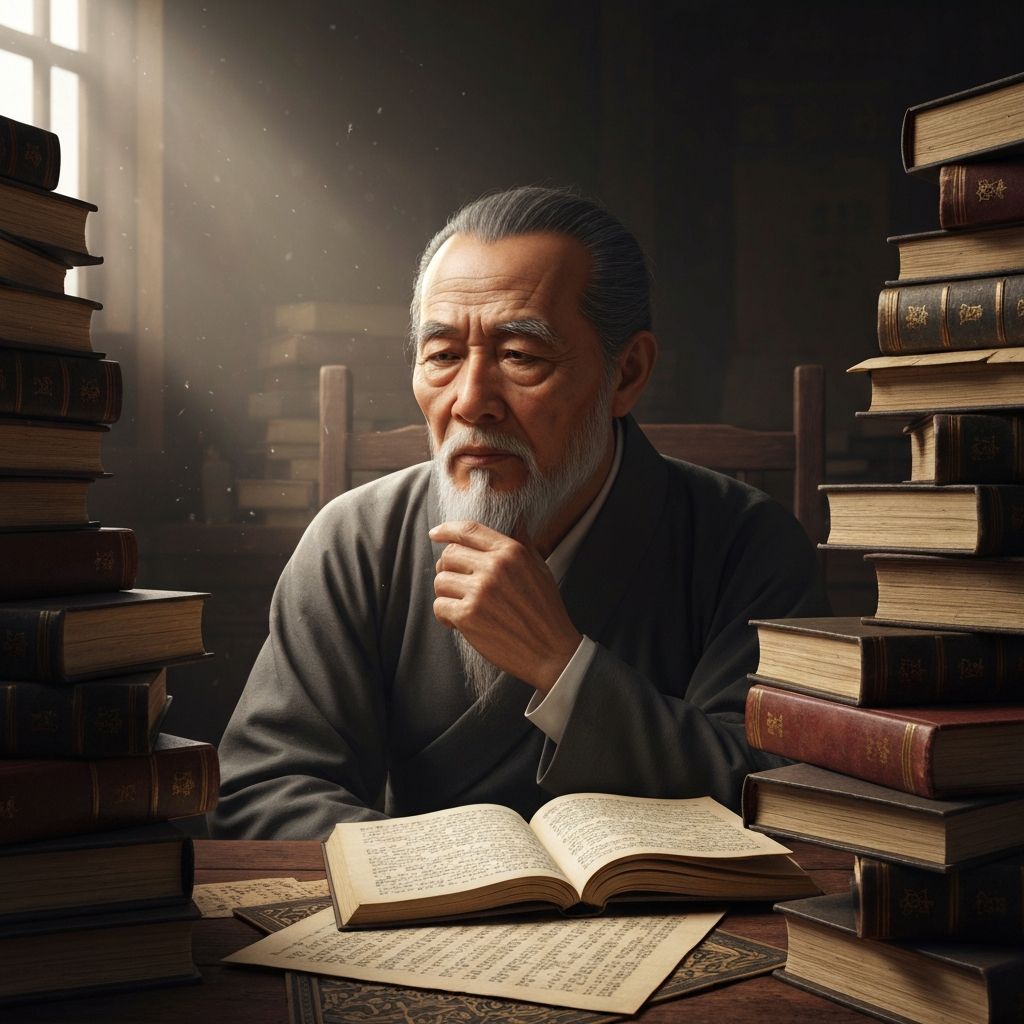 Melancholic temperament artistic representation showing depth and contemplation